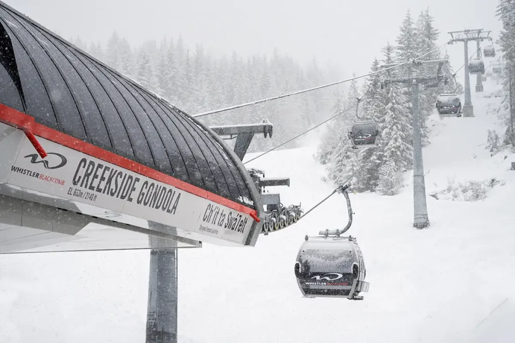 Creekside Gondola Winter